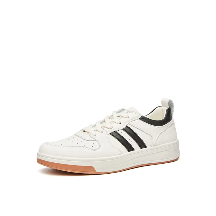 Footwear Suppliers Custom Logo Simple Styles White Flats Sneaker Women Cheap Shoes Made In China Mens